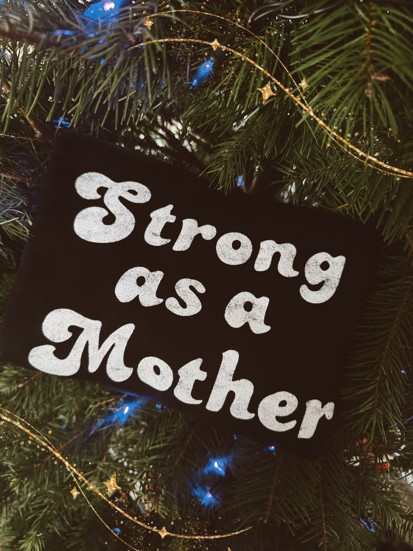 Strong As A Mother Fleece Pullover Sweater
