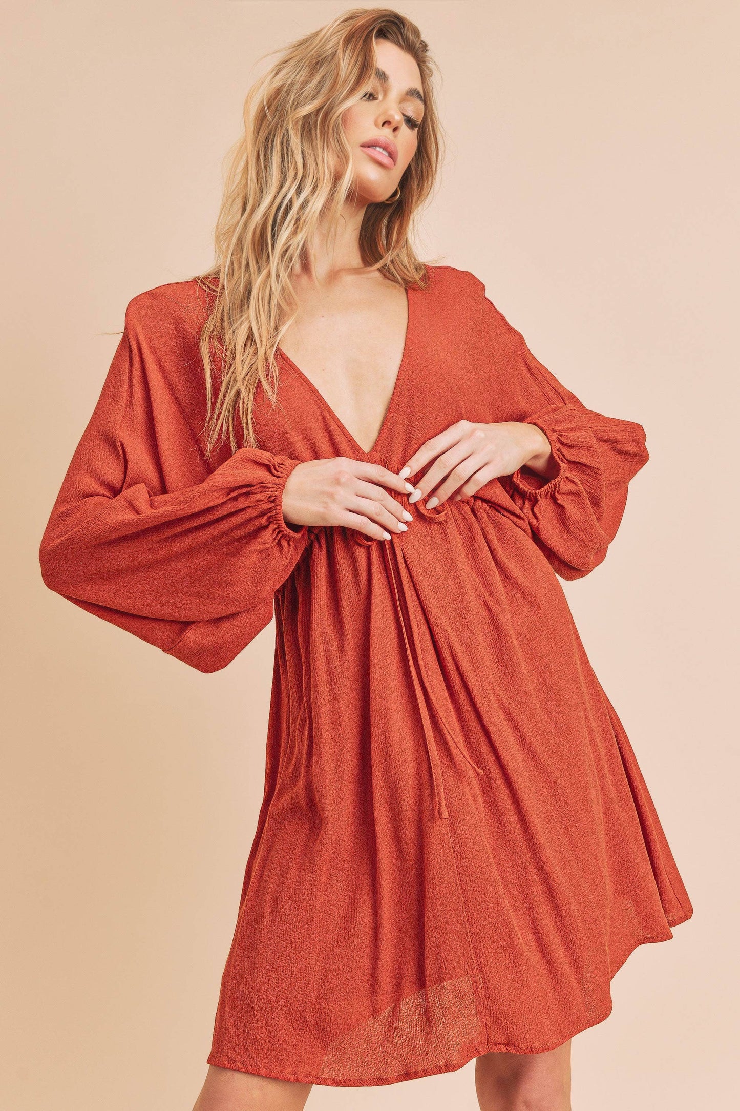 The Amaris Longsleeve Swing Dress