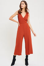 The Serafina | Open Back Self-Tie Jumpsuit