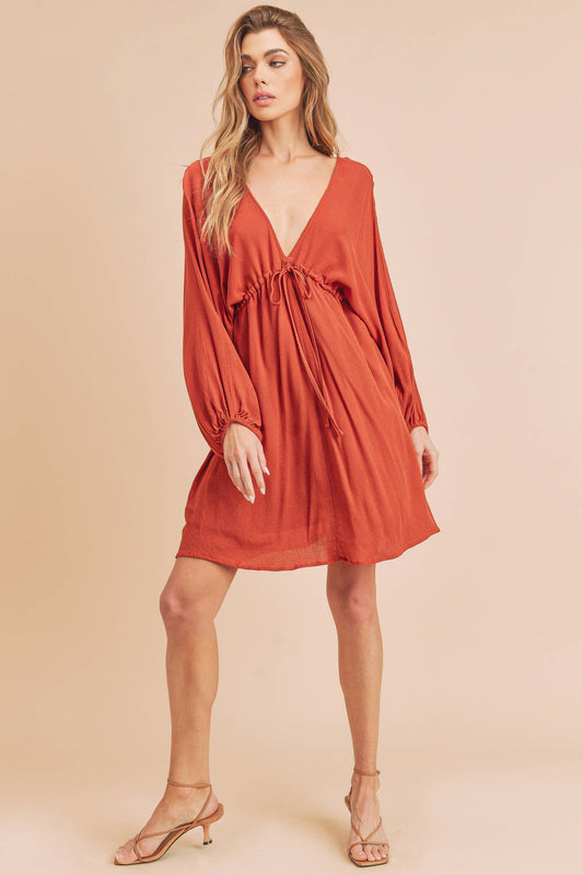 The Amaris Longsleeve Swing Dress