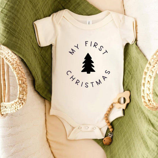 Baby's First Christmas Bodysuit