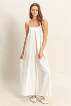 The Amalfi | Double Gauze Super Flowy Cami Jumpsuit