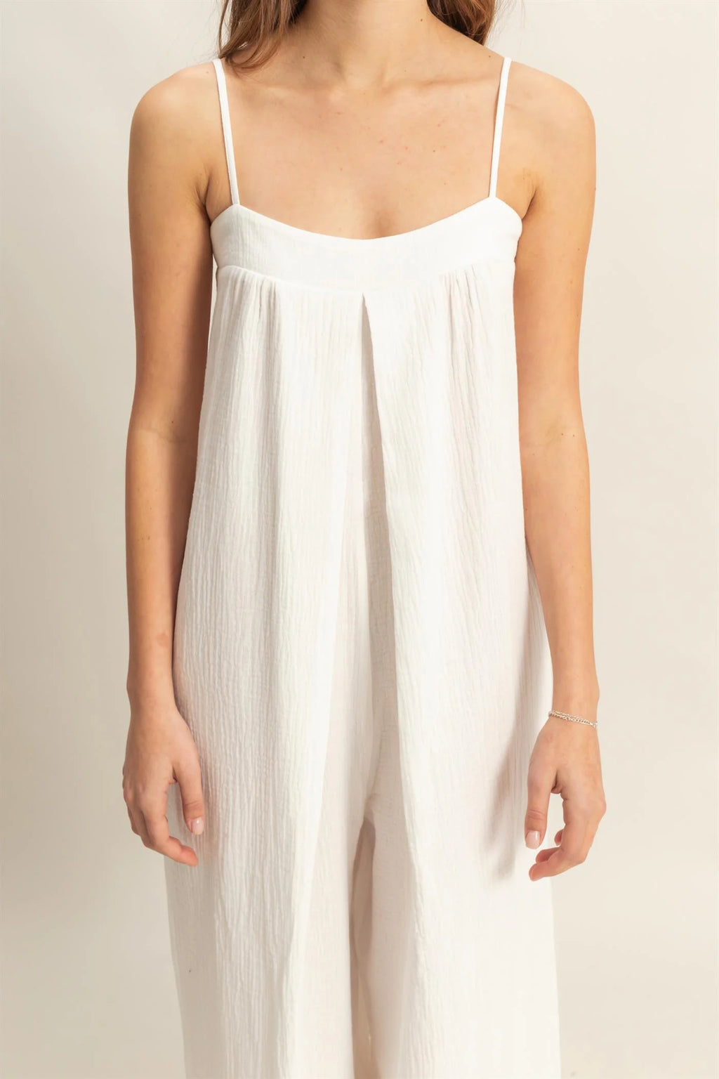 The Amalfi | Double Gauze Super Flowy Cami Jumpsuit