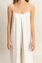 The Amalfi | Double Gauze Super Flowy Cami Jumpsuit