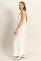 The Amalfi | Double Gauze Super Flowy Cami Jumpsuit