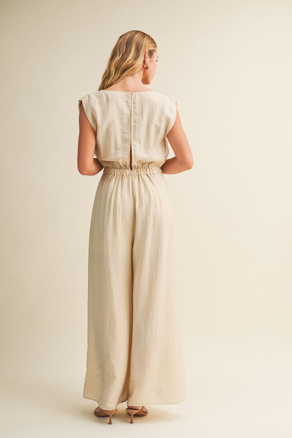 The Solene | Relaxed Fit Wide Leg Jumpsuit